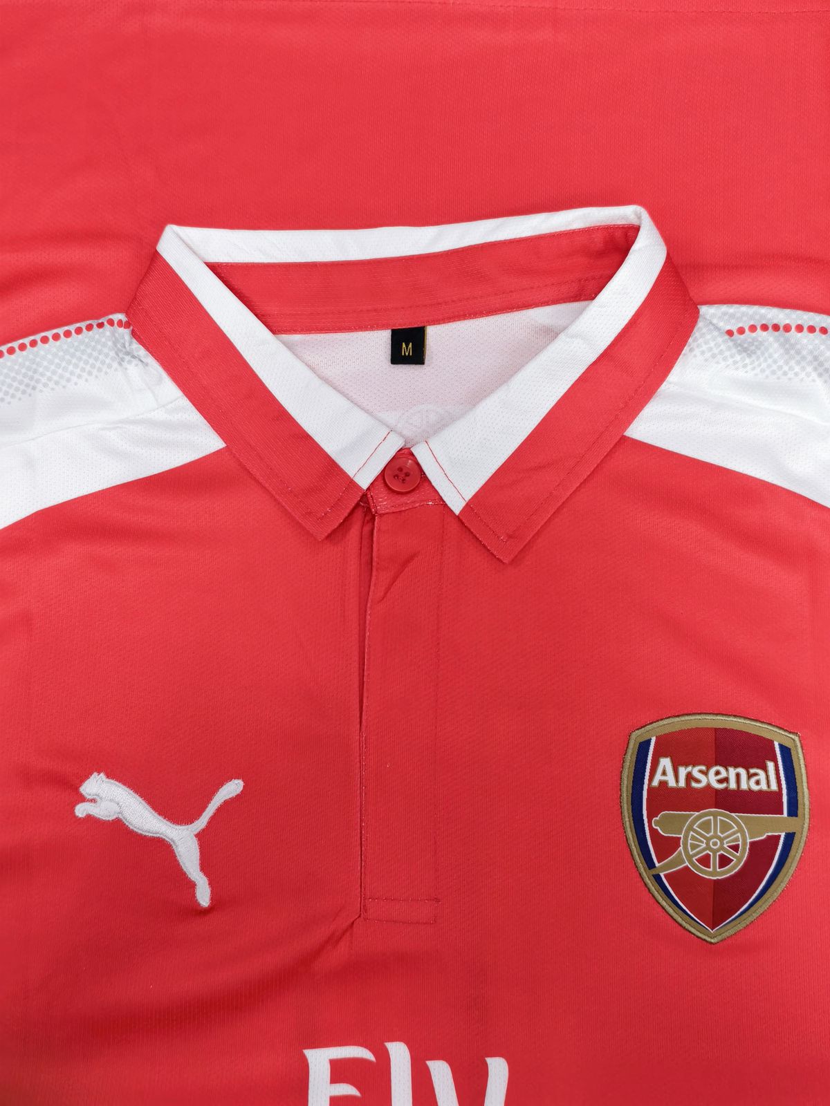 OZIL ARSENAL HOME KIT POLO EMBROIDERY