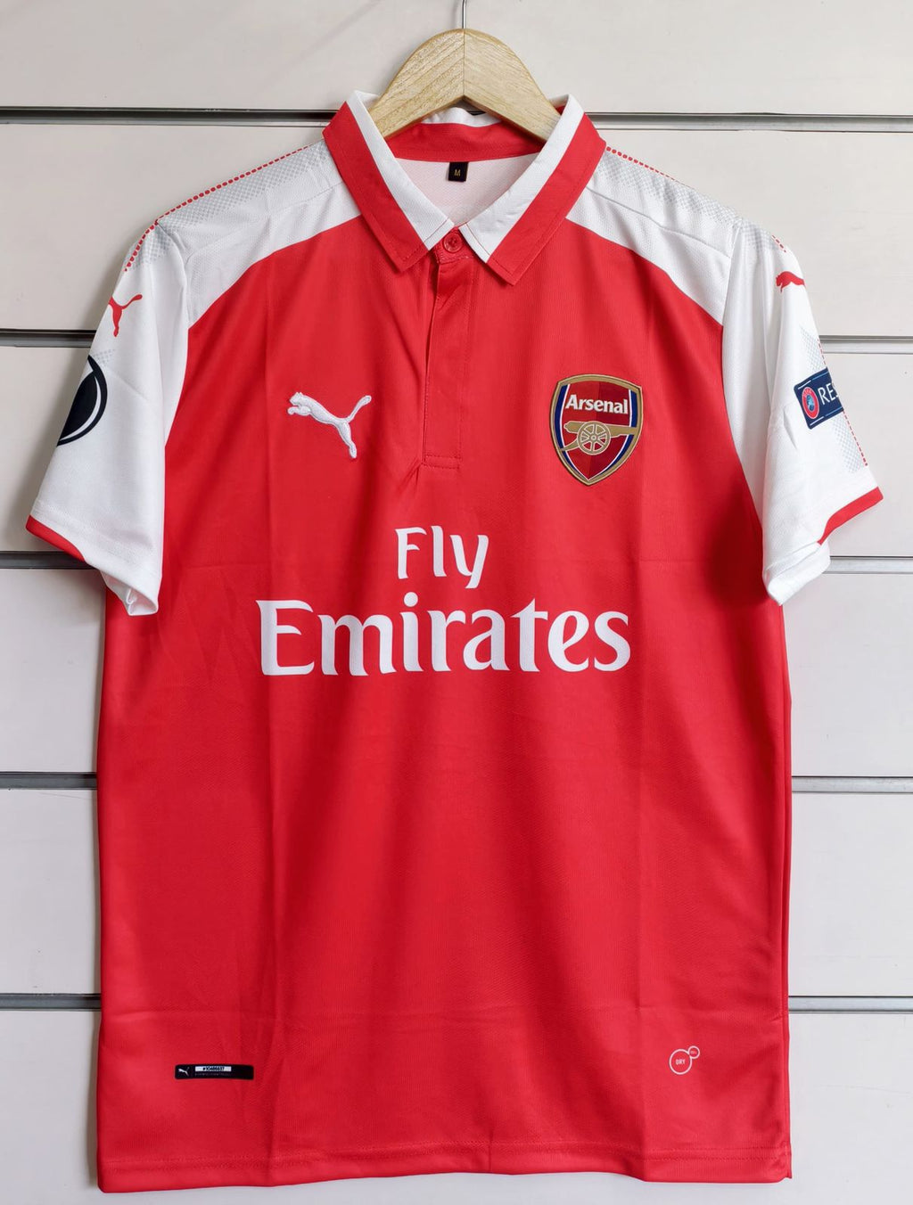 OZIL ARSENAL HOME KIT POLO EMBROIDERY